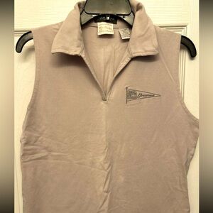 Elvis Presley’s Graceland Lavender Sleeveless Shirt Lg